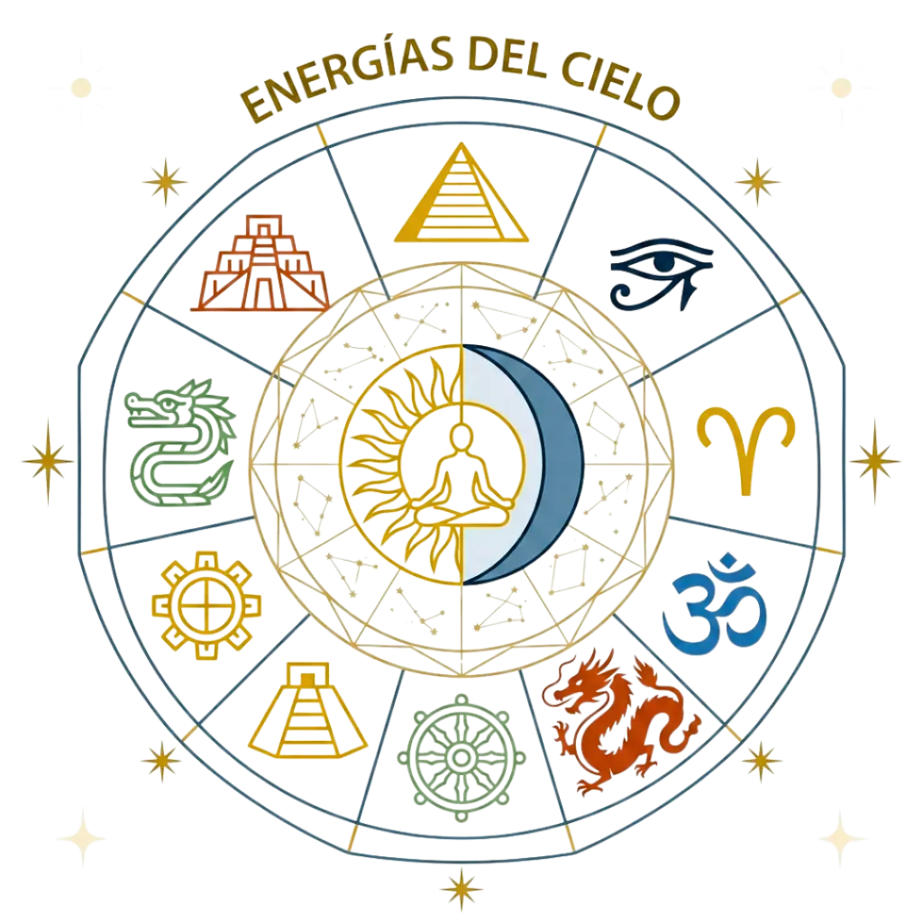 Astrologia - cielo y tierra transparente